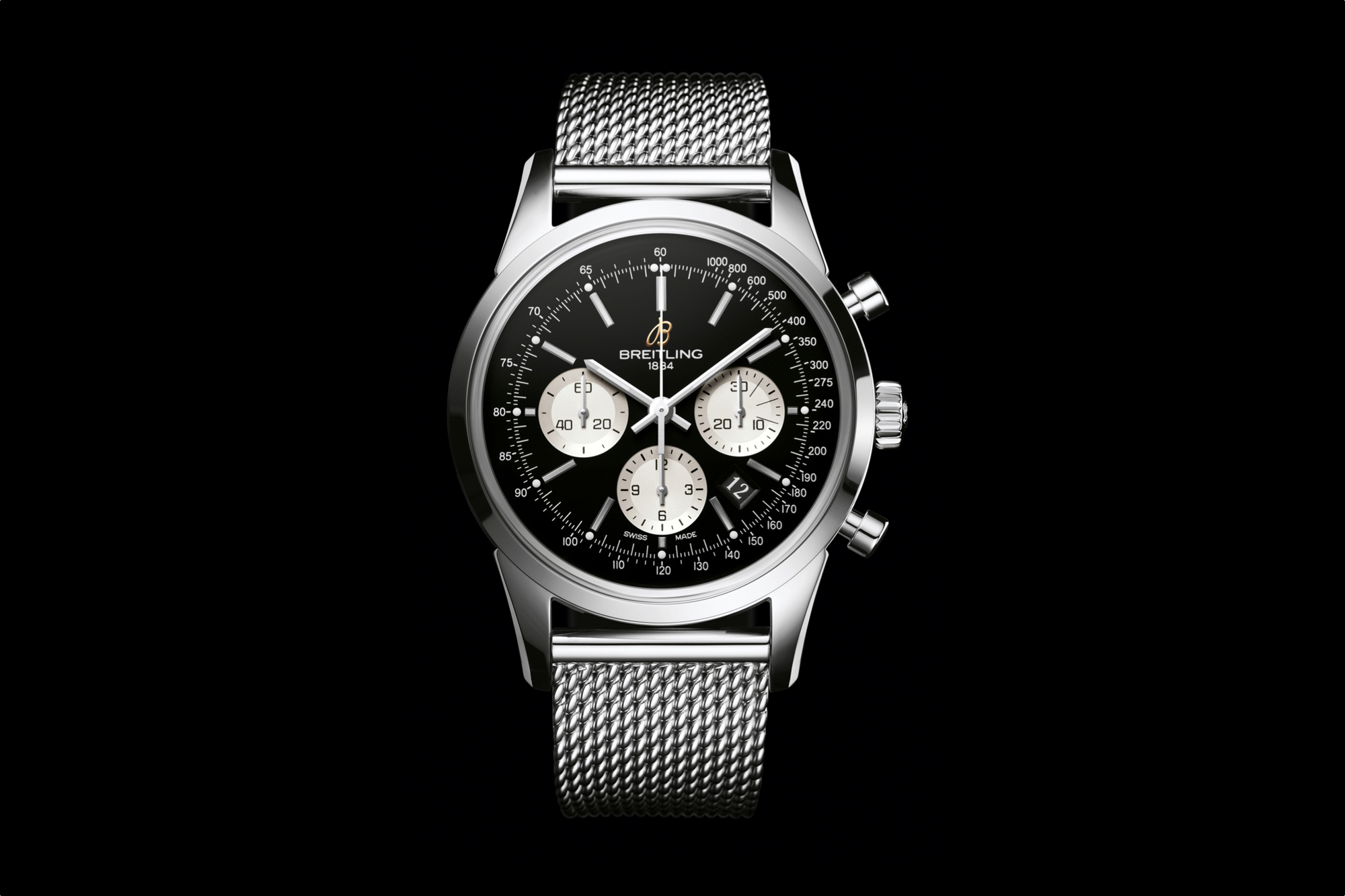 Beautiful Breitling, the Transocean Chronograph - Monochrome Watches