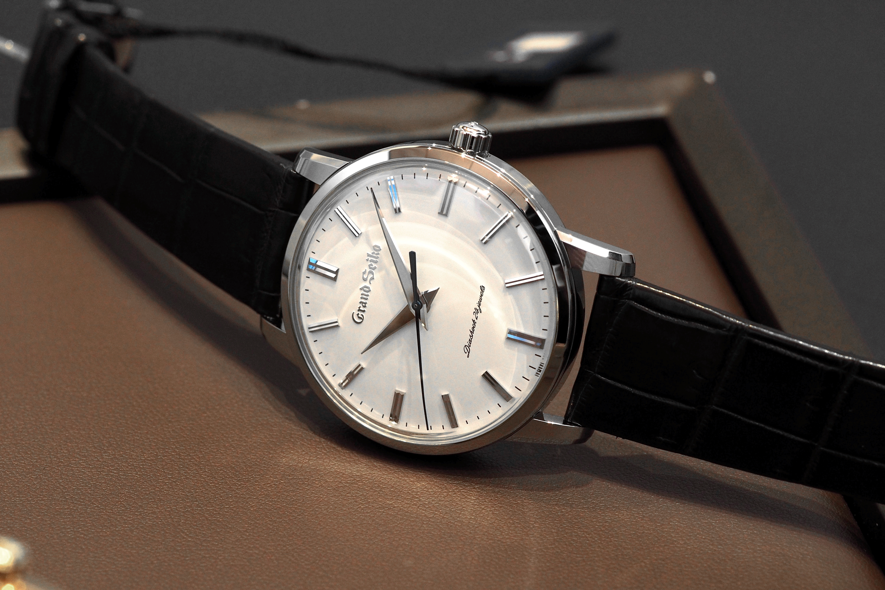 The first Grand Seiko, re-created in stainless steel