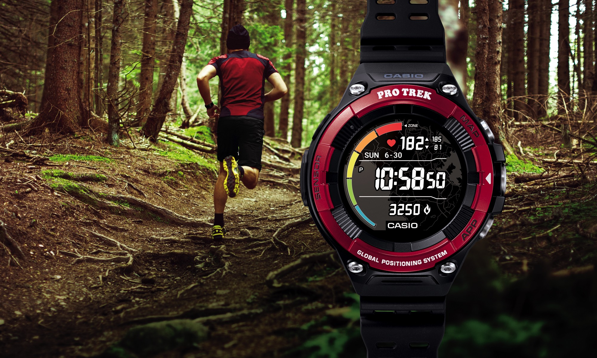Casio Pro Trek Smart WSD-F21HR with Heart Rate Monitor