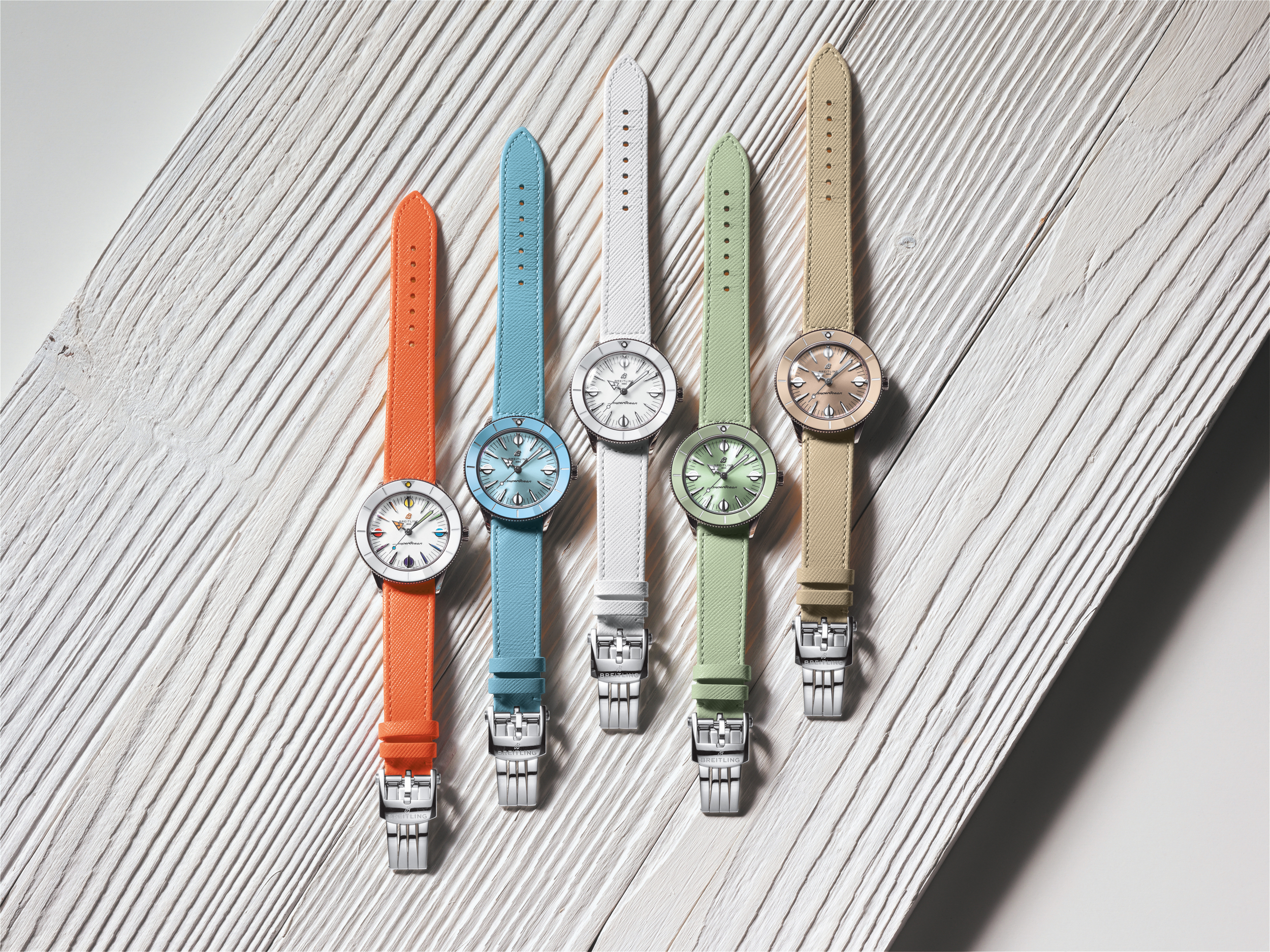 Breitling Superocean Heritage '57 Pastel Paradise Capsule Collection
