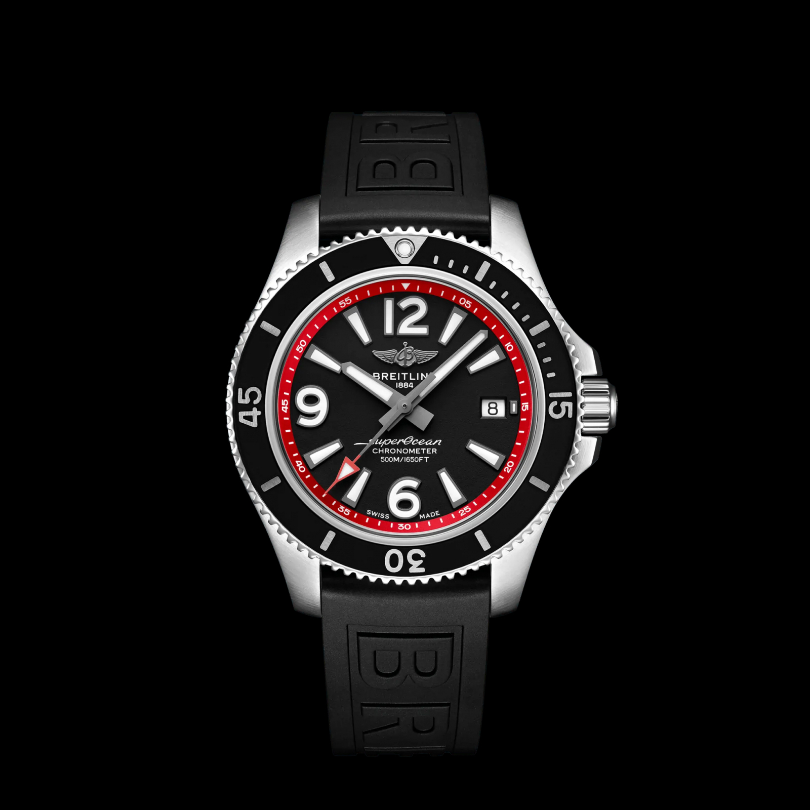 2022 Breitling Superocean 42 Black and Red